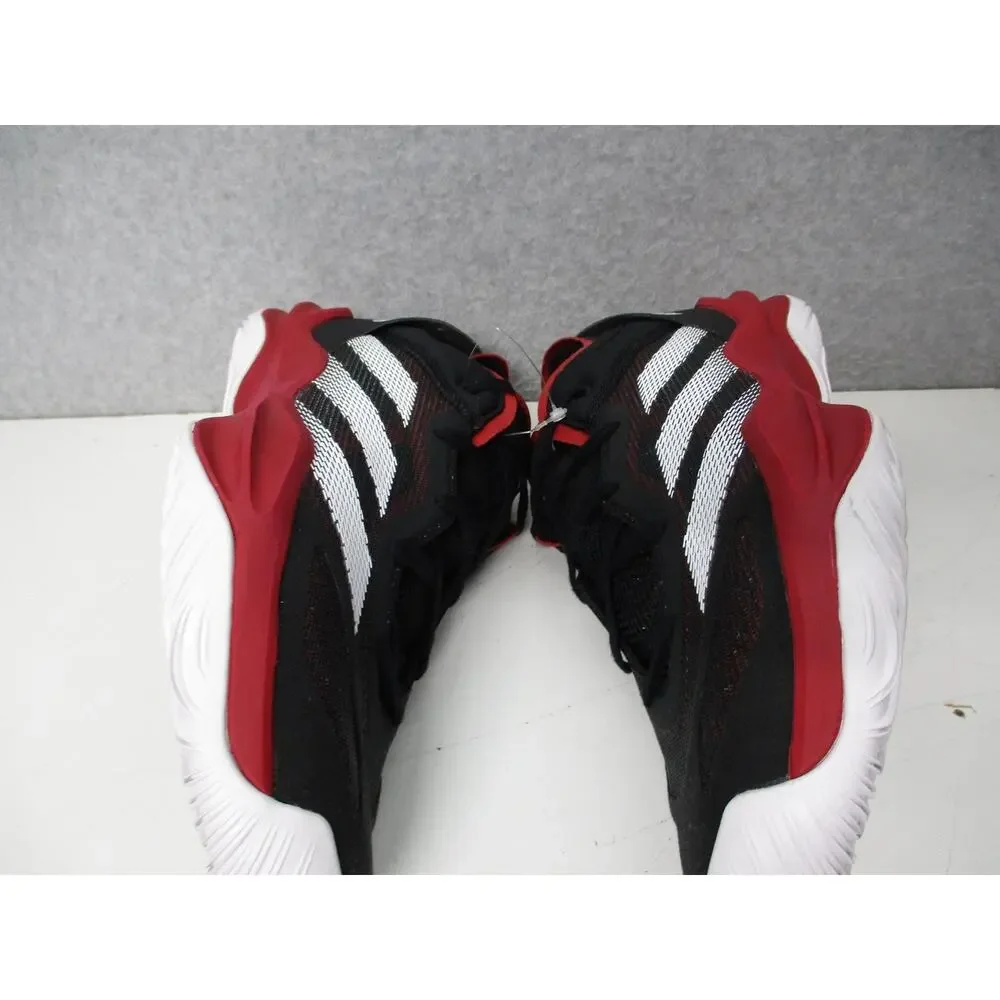 Adidas Adizero Nebraska Cornhuskers Shoes Mens Sz 9 Womens Sz 10 Black Red